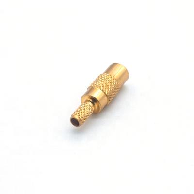 China RF MCX FEMALE CRIMP FOR RG174 RG316 CABLE IN GOOD PERFORMANCE for sale