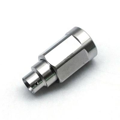 China Hot Product ZX Male Straight RF Connector For RG402 / RG141 Cable Solder Type for sale