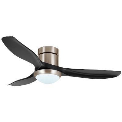 China Fengyun dc motor 3 abs blades modern simple decorative remote control ceiling fan lights led ceiling fans with light for sale