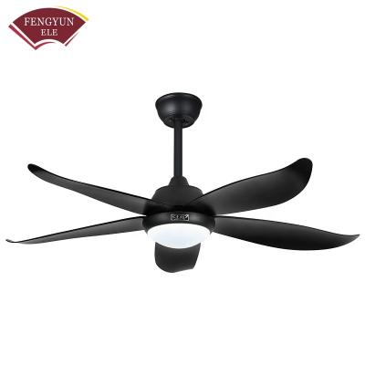 Cina Fengyun living room 48 inch new product dc motor 5 abs blades remote control led ceiling fan with light in vendita