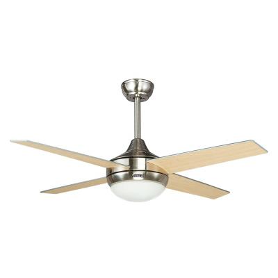 Κίνα Home Appliances Remote Control Ceiling Fan Decorated Low Noise 4 Blade With Light προς πώληση