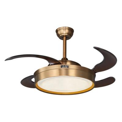 Κίνα 2021 new designer hot sale 110 220V 36 42 56 inch decorative modern remote control led ceiling fans with light προς πώληση