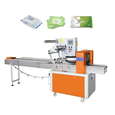 China Hot Selling Products Automatic Pillow Tissue Wet Packaging Machine for sale