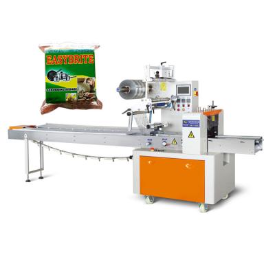 China Automatic Commodity Scouring Pad Packaging Machinery Pillow Packing Machine for sale