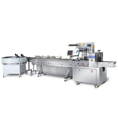 China Food XBL-O Customized Cylinder Fully Automatic Rotary Rod Food Products Bag Package Equipment Delivery Packing Machine System for sale