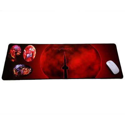 China 100% Polyester Eco-friendly Fabric Natural Rubber Large OEM Promotion Unique Advertising Computers Mousepads for sale