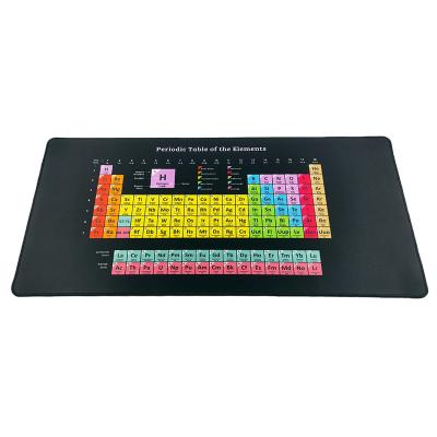 China 100% Eco-friendly Amazon Hot Sales Sublimation Printing Periodic Table Ele Ments Rubber Desktop Mouse Pad For Computer for sale