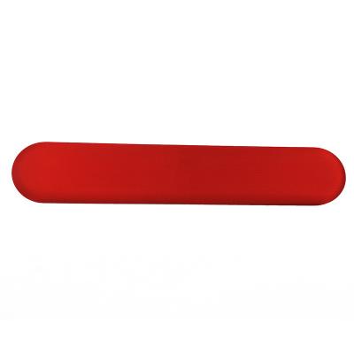 China With New Design Wrist Rest Ergonomic Plain PU Foam Keyboard Anti-Slip Low Wrist Pad With Red Black for sale