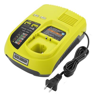 China For Li-ion and Makita Charger P117 Chemistry IntelliPort Charger Dual ONE Plus Ni-DAO Ni-MH 12V MAX and 18V MAX For Ryobi Charger for sale