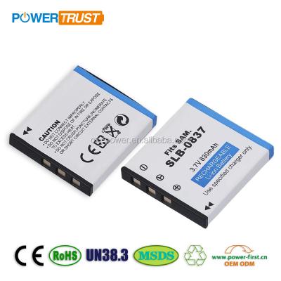 China SLB-0837B Camera Li-ion Battery For Samsung SL201 NV15 NV20 L201 L83T SL201 for sale