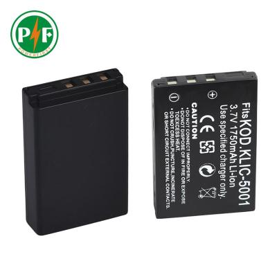 China 3.7V 1750mAh NP-60 KLIC-5000 K5000 Camera Battery 53.20x35.30x7.10mm for sale