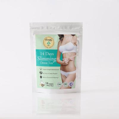 China 14 Days Fast Weight Loss Slim Body Detox Tea Flat Belly Tea for sale