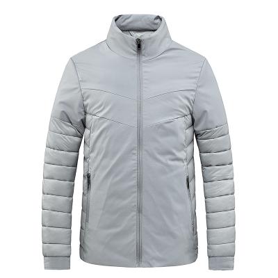 China Professional Mens Breathable Fleece Jacket Plus Nylon Padded Hooded Mens Cotton Jacket for sale