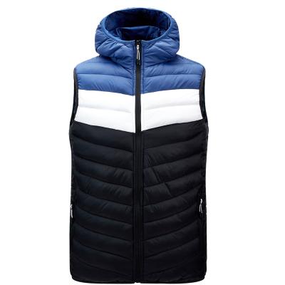 China Sustainable Custom Winter Warm Vest For Men With Chest Pad Padded Vest for sale