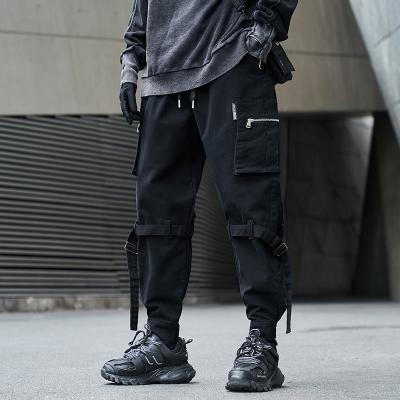 China 2021 new autumn trend men's cargo pants hot men's casual cargo pants fashion cargo pants pockets Anti-wrinkle men's track pants for sale