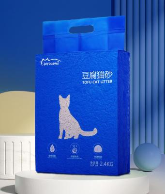 China Sustainable Supplier Activated Charcoal Tofu Cat Litter Kitty Dust Free Water Soluble Sand for sale