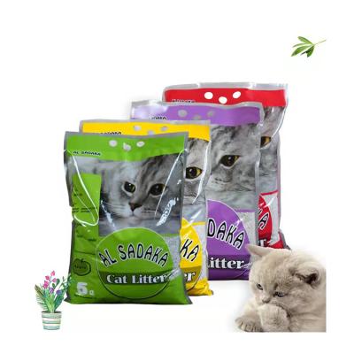 China Viable Manufacturer Wholesale Pet Clean Up Cat Sand Bentonite Cat Litter for sale