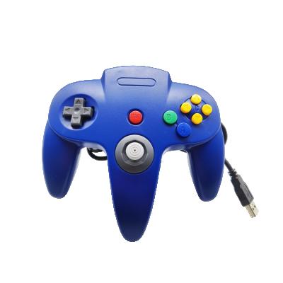 China Linear Button Wired USB Controller for N64 Games, Classic USB Gamepads Joystick for Win PC MAC Raspberry Pi 3 for sale