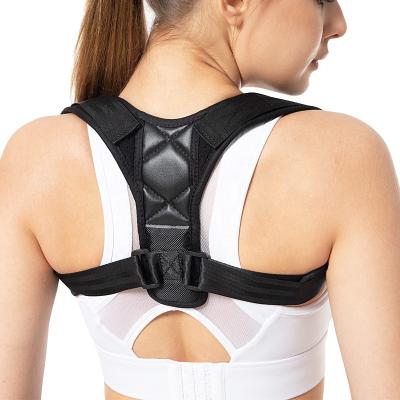 China Lumbar back braces seat corrector for men and women upper lumbar back brace for collarbone support, correct back for sale