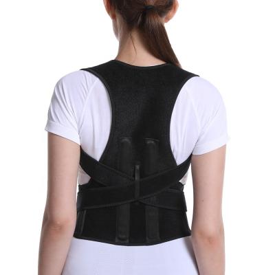 China Lumbar Back Braces Comfortable Breathable Unisex Back Posture Support Belt Support Back Brace Provide Pain Relief For Neck, Back, Shoulders, Posture for sale