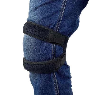 China 2022 New Arrival Breathable Adjustable Sports Patella Knee Strap Knee Support Belt for sale