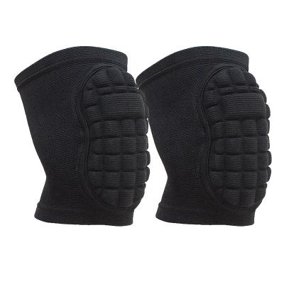 China Breathable sports dance anti-collision EVA foam knee pad anti-bump knee compression sleeve for sale