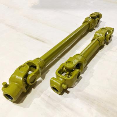 China Cross Kit 30.2*80 L 900 Hotels 21 Spline Yoke Triangular Tube 50 Horsepower Drive Shaft Yellow Sprayed Shaft for sale