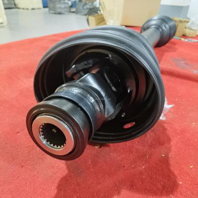 China Hotels spline flexible drive shaft with wide angle joint and shear bolt yoke for 80hp tractor and implement for sale