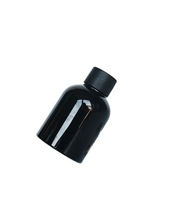 China Amber Black Plastic Chemical Bottle With Sharp Spout Screw Cap For Liquid Chemicals for sale