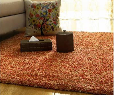 China Home Goods Area Rugs With 100% Polyester Textured Yarn And Non-Woven Cloth Backing for sale