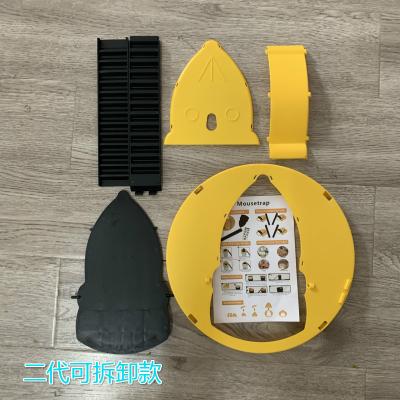 China 2021 Hot Selling Fashionable Large Amazon Slide Rat Glue Trap Flip Slide Bucket Mouse Trap for sale