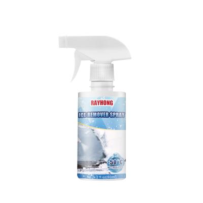 China Clean All Washable Surface OEM Car Ice Outdoor Snow Agent Windshield Spray Ice Hot Selling Antifreeze Melt Remover for sale