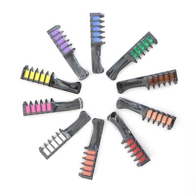 China Hot Sale 10 Colors Easy Wash Hair Dye For Party Cosplay Temporary Hair Dye Hair Chalk Comb for sale