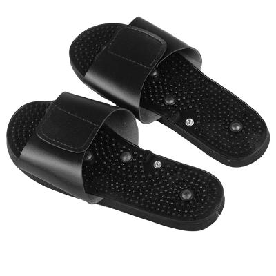 China Magnetic Slippers Electronic Vibration Foot Massage Health Care Physiotherapy Shoes for sale