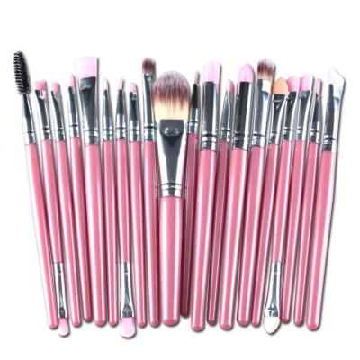 China Angular Blush Wholesale 20 Pcs Makeup Tools Professional Makeup Brush Set for sale