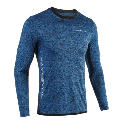 China Anti-pilling Men's Clothing Outdoor Running Long Sleeve Clothing Autumn And Winter Basketball Fitness Quick Dry Suit for sale