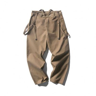 China Lightweight Stylish Breathable Wholesale Cotton Anti-Wrinkle Custom Sport Pants Retro Casual Young Pants Men for sale