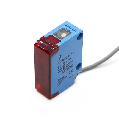 China Industrial Automation ED60-DS1C4 2.5m Long Range Photoelectric Sensor Switch Vehicle Detection for sale