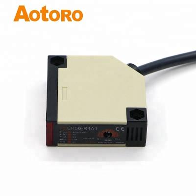 China Automation Packaging Industrial Photoelectric Sensor EK50-R4A1 220V Retroreflective for sale