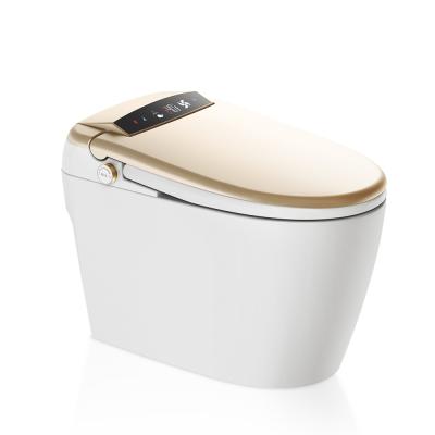 China Modern Remote Control Instant Heating Ceramic Automatic Smart Toilet Floor Standing for sale