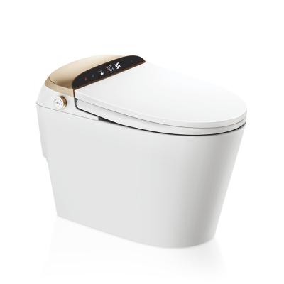 China One Piece Concealed Modern Concealed Automatic Flush Tank Cistern Smart Toilet for sale