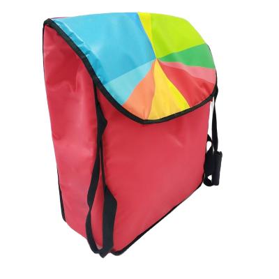 China Waterproof The new square Insulation delivery bag Pizza Bag portable portable food delivery incubator for sale