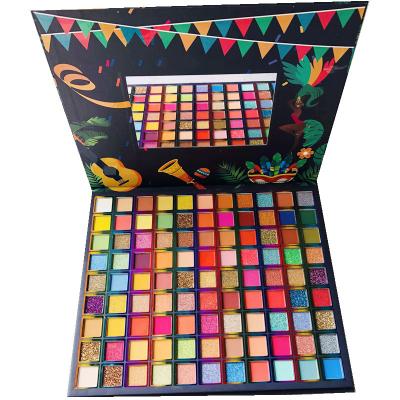 China Best Makeup Supplier Waterproof Vegan Private Label Long Lasting Shiny Eyeshadow Palette for sale