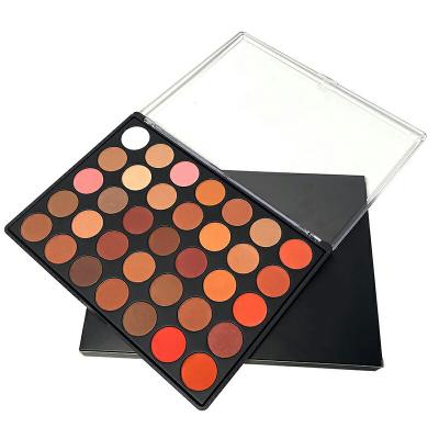 China Waterproof Wholesale Private Label Eyeshadow Palette Minerals Organic Rainbow Eyeshadow for sale