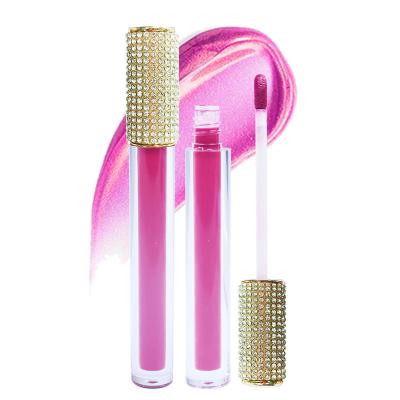 China 2022 Waterproof New Diamond No Logo 34 Color Lip Gloss Lip Gloss Long Lasting Moisturizing Lipstick for sale