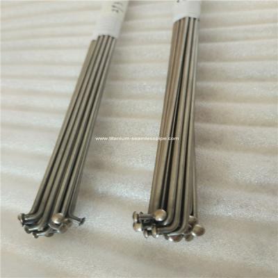 China spokes titanium alloy spoke Gr5 6AL4V L=296mm/293mm  Bend head for sale