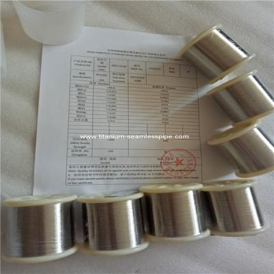 China Soft Pure High purity nickel wire with 99.9% Purity and Excellent Corrosion Resistance en venta