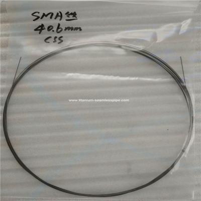 China Nitinol Wire - Biocompatible Nickel Titanium Shape Memory Alloy Wire For Medical Devices for sale