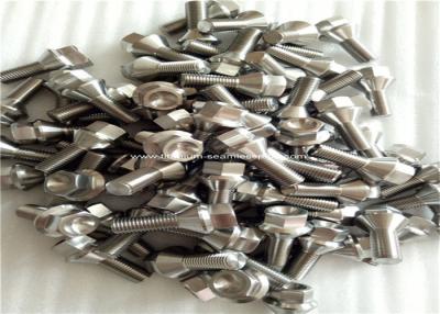 China Precision CNC Machined Titanium Fasteners Easy Installation Temp Resistant 10-120mm Length for sale