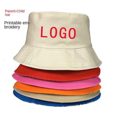 China Wholesale Cotton Sunshade Sunshade Customized Logo Embroidery Bucket Hat Fisherman Designed Custom Women Bucket Hat for sale